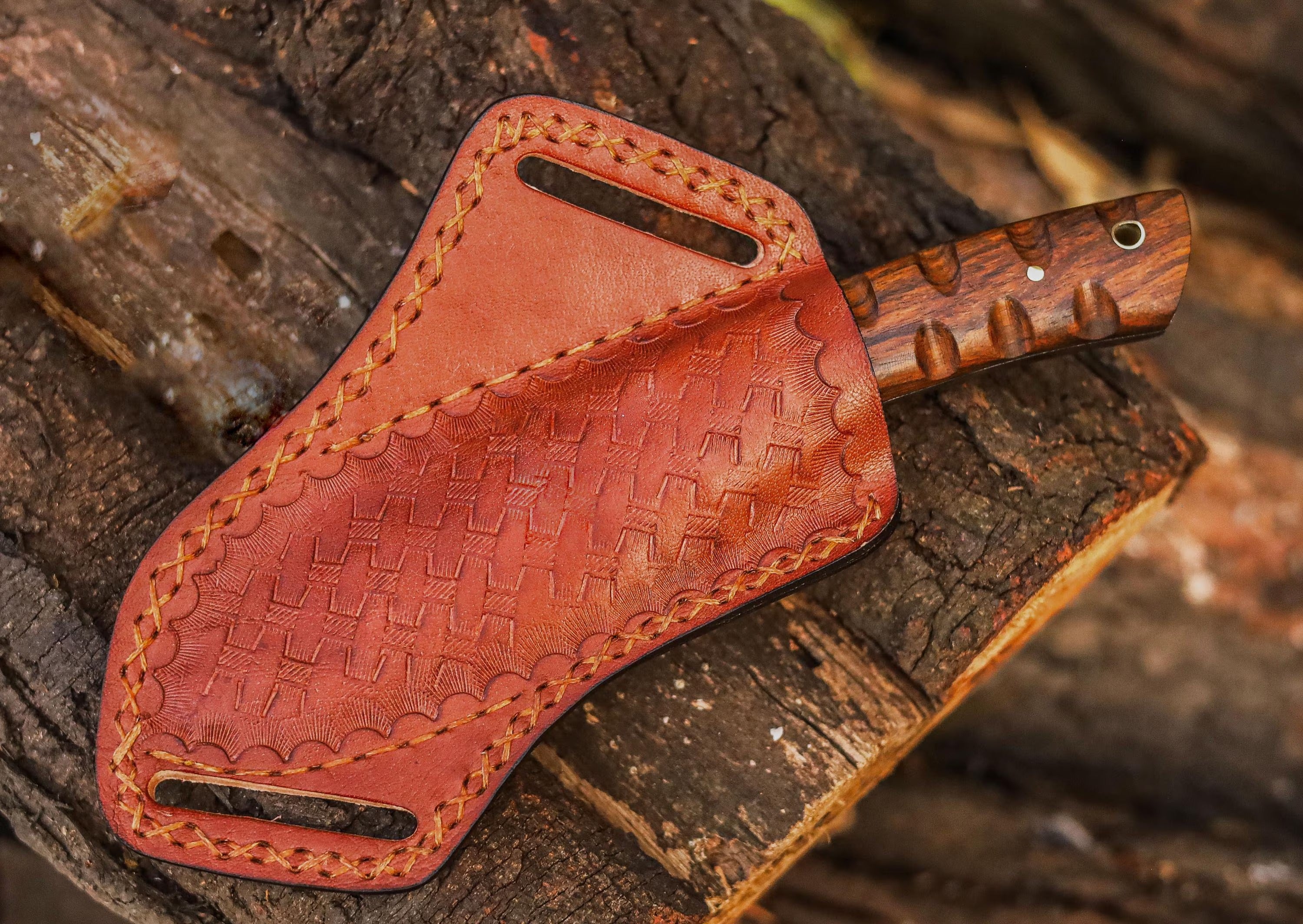 Handmade Forged Carbon Steel Hunting Skinning Knif