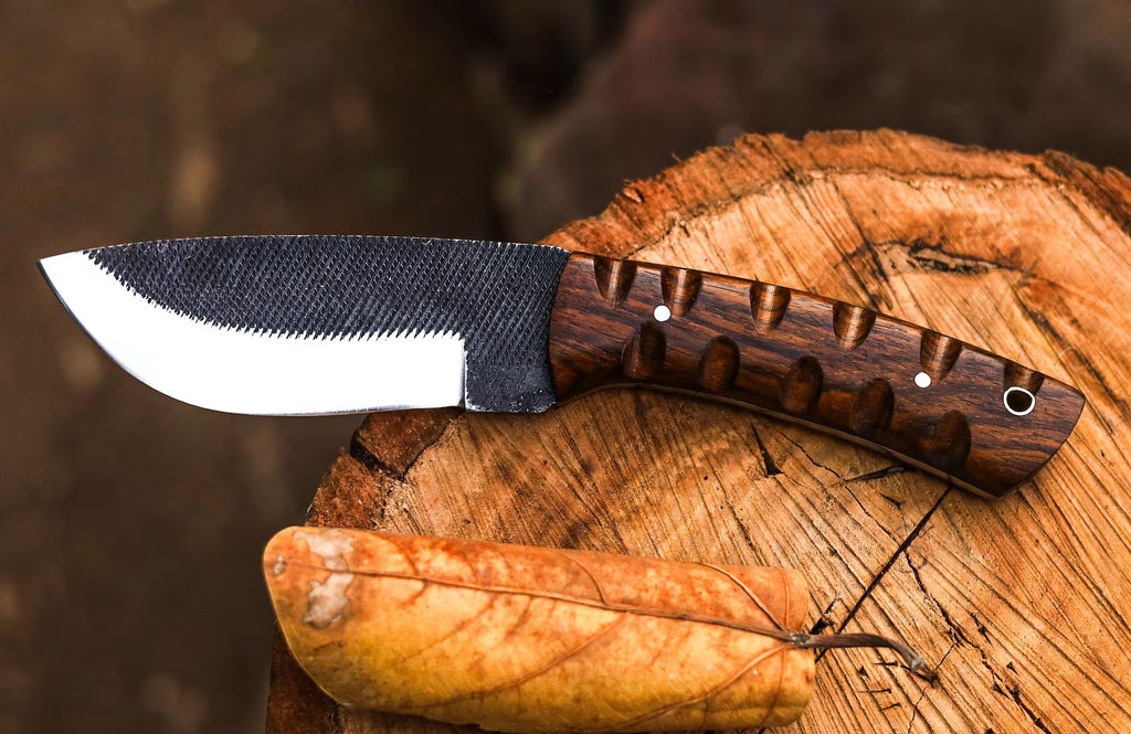 Handmade Forged Carbon Steel Hunting Skinning Knif