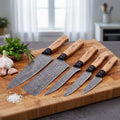 Handmade Damascus Steel Chef Knife Set